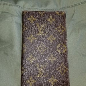 Louis Vuitton checkbook holder